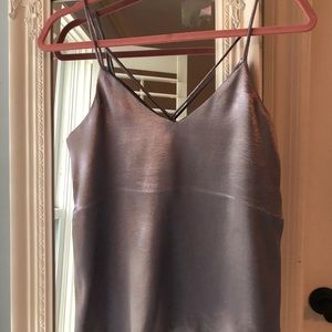 metallic tank
